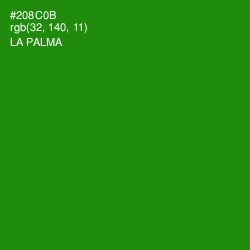 #208C0B - La Palma Color Image